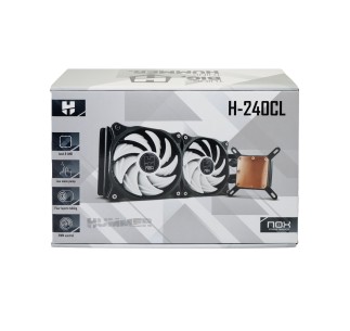 REFRIGERACION LIQUIDA CAJA/CPU NOX HUMMER H240CL 120MM