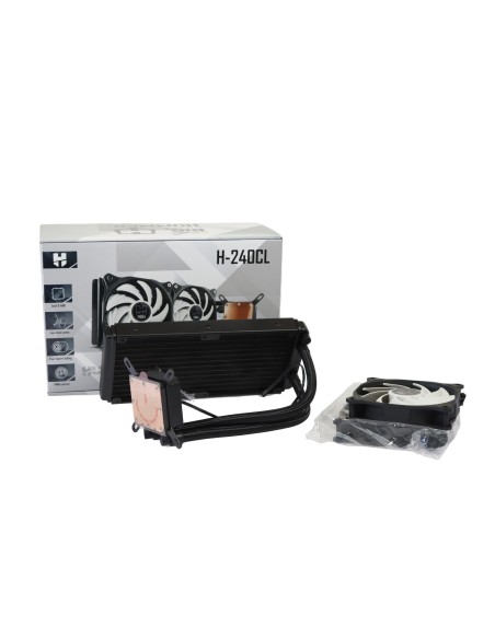 REFRIGERACION LIQUIDA CAJA/CPU NOX HUMMER H240CL 120MM