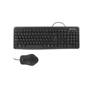 COMBO TECLADO/RATON COOLBOX COO-KTR-01U USB NEGRO