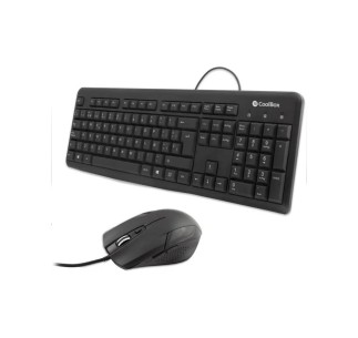 COMBO TECLADO/RATON COOLBOX COO-KTR-01U USB NEGRO 2