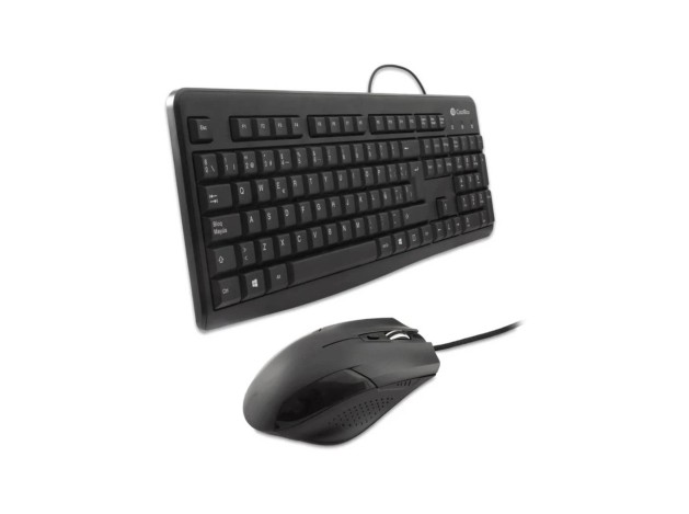 COMBO TECLADO/RATON COOLBOX COO-KTR-01U USB NEGRO