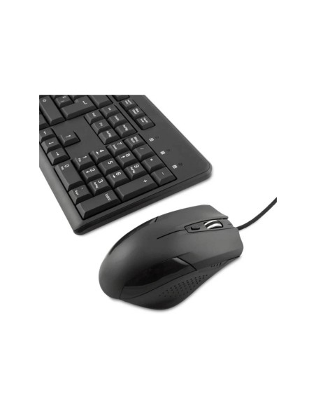 COMBO TECLADO/RATON COOLBOX COO-KTR-01U USB NEGRO