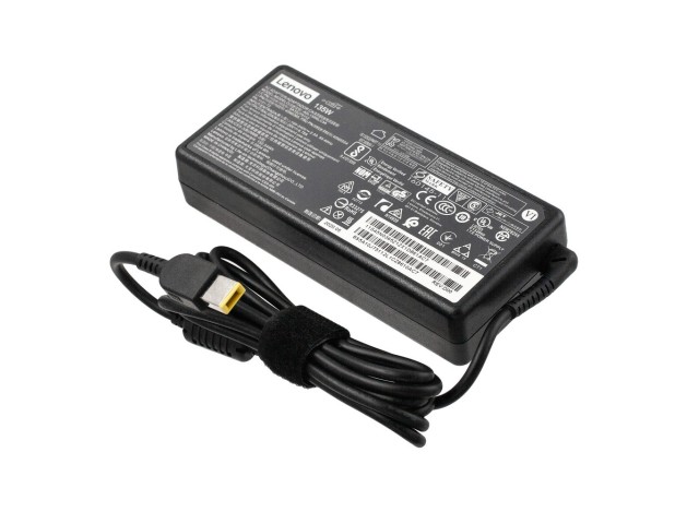 CARGADOR LENOVO 20V / 6.7A / Square Yellow with Pin