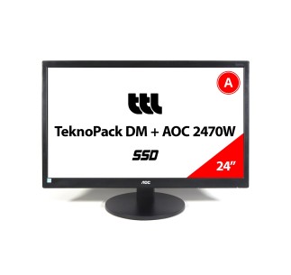 TEKNOPACK DM + Monitor AOC 2470W