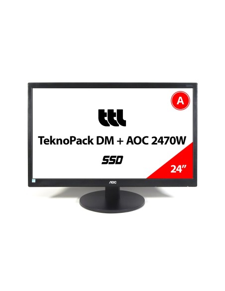 TEKNOPACK DM + Monitor AOC 2470W